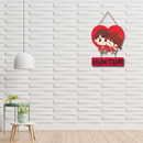 Hum Tum Wooden Wall Hanging