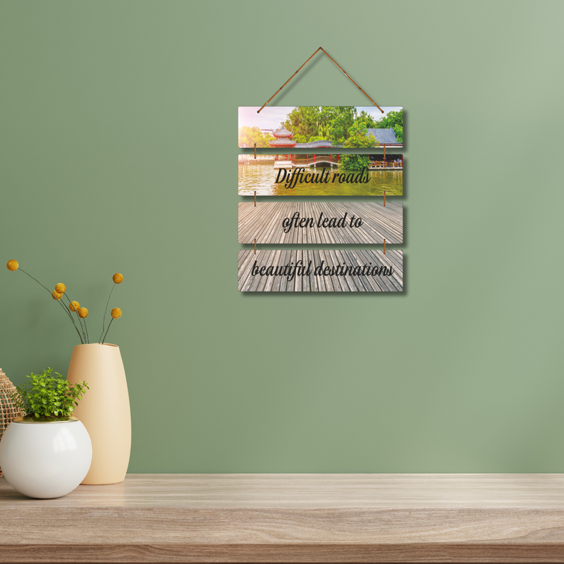 Journey to Brighter Paths Wall Hanging