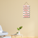 The Expert Was Once a Beginner Wall Hanging