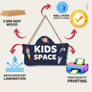 "Blast Off to Fun – Kids Space Zone" Wall Hanging - ICraft asia