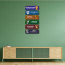 Jungle Wisdom – Kids’ Motivational Wall Hanging