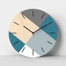 Spectrum Birch Clock - Cool Teal