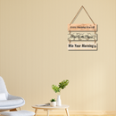 Inspirational Morning Quote Wall Hanging