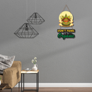 Don't Panic It's Organic Wooden Wall Hanging