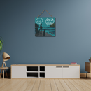 "We only live once, wrong, we only die once, we live everyday"  Wall Hanging - ICraft asia