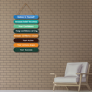 Success Mindset Wall Hanging