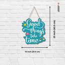 "Good Things Take Time" Wall Hanging - ICraft asia