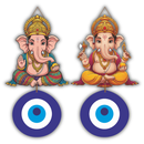 Ganesh Nazar Battu Wall Hanging