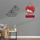 Hum Tum Wooden Wall Hanging