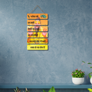 inspiring spiritual wooden wall hanging