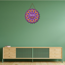 Happy Diwali Mandala Wooden Wall Hanging