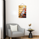 "Sai Baba Wooden"  Wall Hanging - ICraft asia