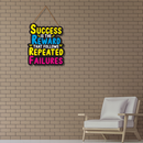 Success Is The Reward Wooden Wall Hanging
