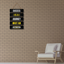 Success is a Journey Wall Hanging