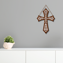 Wooden Wall Hanging French Cross - ICraft asia
