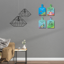 Inspirational Quotes Wooden Wall Hanging