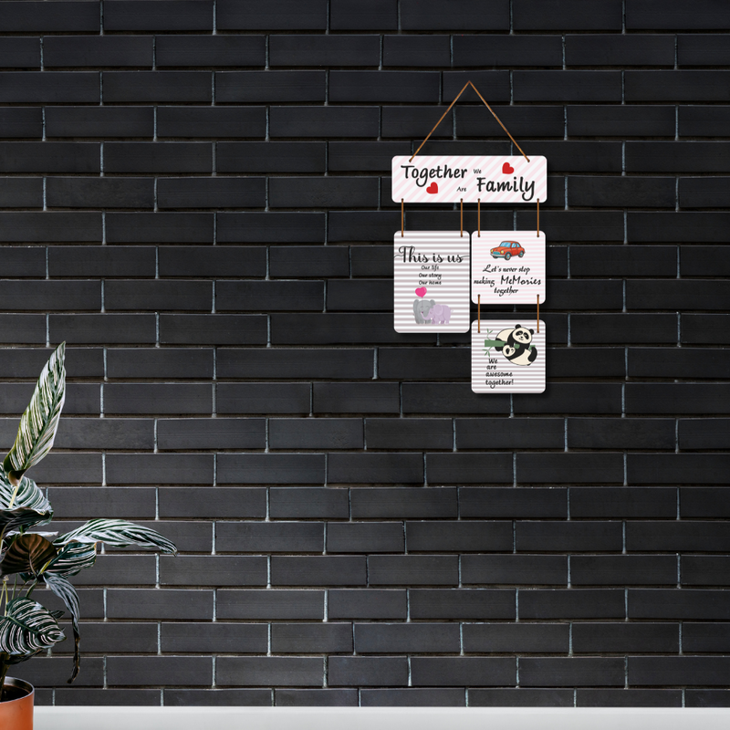 Together We Are Family Wall Hanging