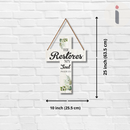 Psalm 23:3 – He Restores My Soul Cross Wall Hanging - ICraft asia