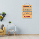 Power of a Growth Mindset Wall Hanging