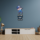 "Attitude se bhara hu swag se khada hoon"  Wall Hanging - ICraft asia