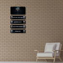 The Lord is my light and my salvation Wooden Wall Hanging