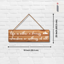 "Daring Adventure Quote" Wall Hanging - ICraft asia