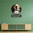 Buddha Peace Quote Wooden Wall Hanging