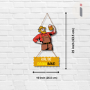 "Kal Se Daaru Band" Wall Hanging - ICraft asia