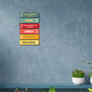 Home wooden wall hanging