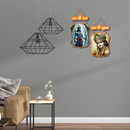 Divine Wall Hanging of Shri Ram & Shri Krishna – जय श्री राम | जय श्री कृष्ण