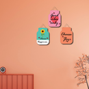 Good Vibes Only wooden wall hanging