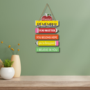 "Class room door sign"  wooden wall hanging - ICraft asia