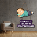 "I Am Not Lazy" Wall Hanging - ICraft asia