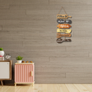 Bless the Food, Family & Love Wooden Wall Hanging