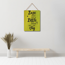 "Love Grows Best in Little Houses" Wall Hanging - ICraft asia