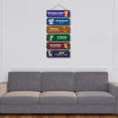 Jungle Wisdom – Kids’ Motivational Wall Hanging