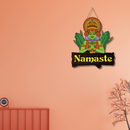South Indian Art Style 'Namaste' Wall Hanging
