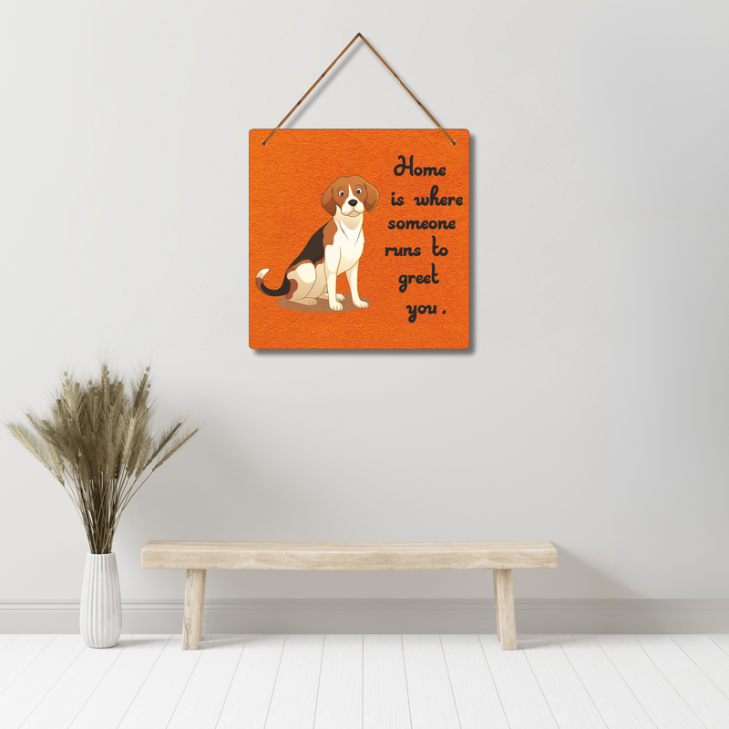 Home Is Where the Tail Wags First Wall Hanging