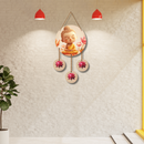 Little Buddha with Lotus Wall Hanging