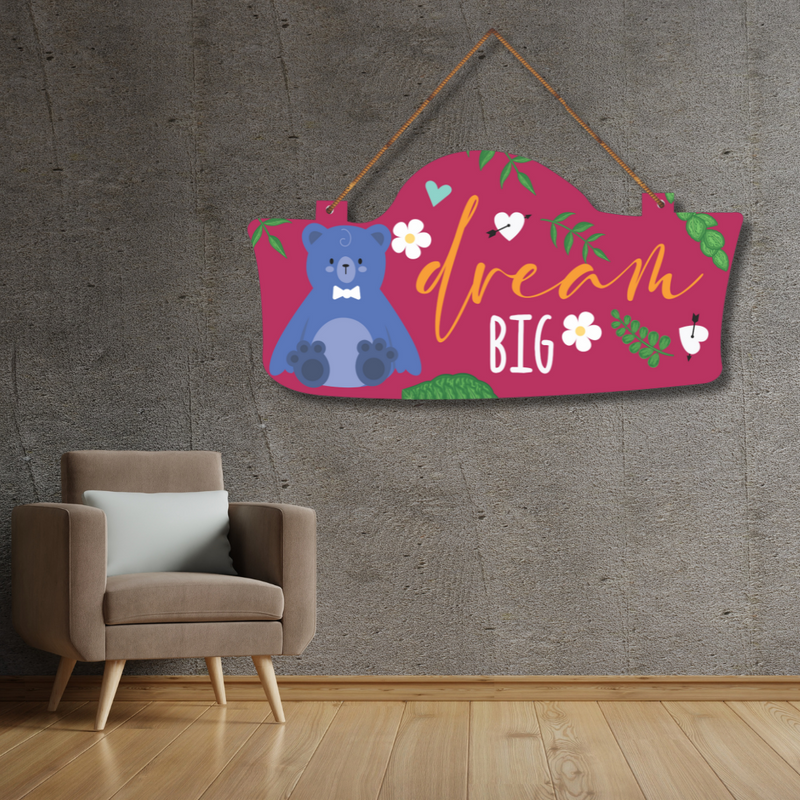 "Dream Big" Wall Hanging