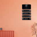 The Lord is my light and my salvation Wooden Wall Hanging