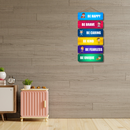 Superhero Motivational Kids Wall Hanging