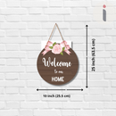 "Welcome To Our Home"  Wall  Hanging - ICraft asia