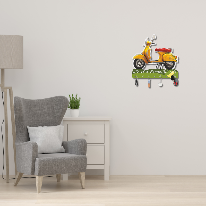 Vintage Scooter Key Holder - ICraft asia