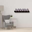 Cute Krishna Design Wooden Wall Key Holder - ICraft asia