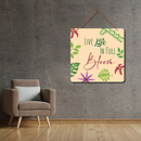 "Live Life in Full Bloom" Wall Hanging - ICraft asia
