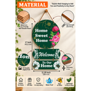 Home Sweet Home Welcome Wall Hanging