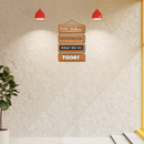 Inspirational Wooden Future Quote Wall Hanging