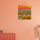 Tridev Or Tridevi Wooden Wall Hanging