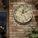 Globetrot Birch Clock